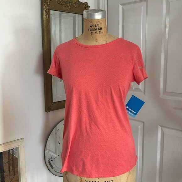 ✨NWT✨ Columbia Kestrel Trail OmniFreeze Zero Workout Top - Size Medium - Picture 1 of 5